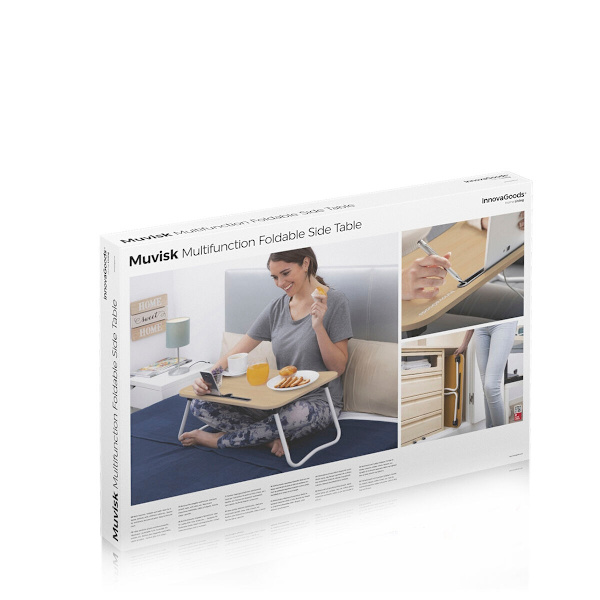Multifunktions hopfällbart sidobord Muvisk InnovaGoods
