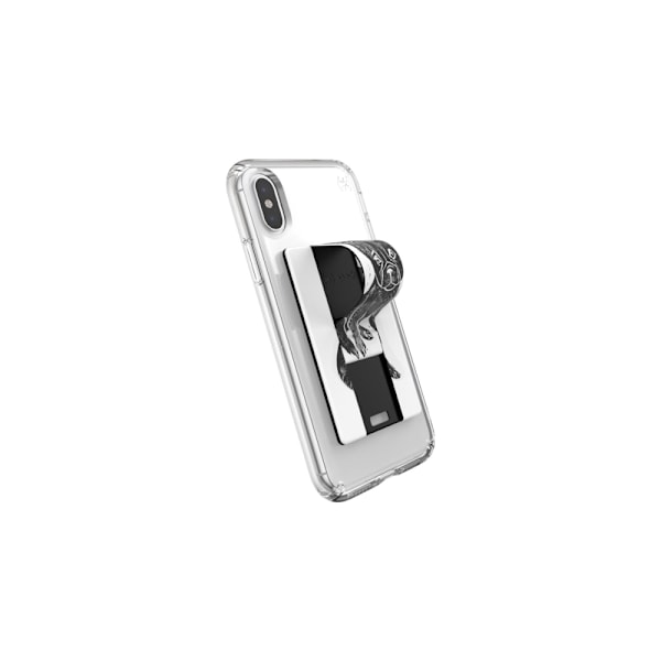 Speck Grabtab Animal Kingdom Collection, Mobiltelefon / smartphone, Passiv hållare, Hand, Svart, Vit