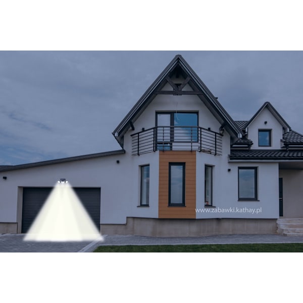 Aurinkopuutarha LED-lamppu liiketunnistimella, 4 tilaa