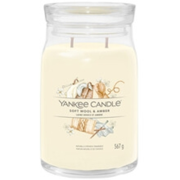 Yankee Candle - Soft Wool & Amber Signature Candle (soft wool and amber) 368.0g