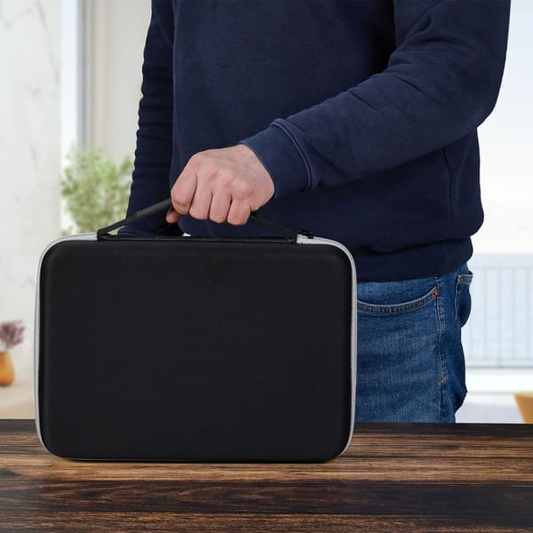 Batterikasse med tester