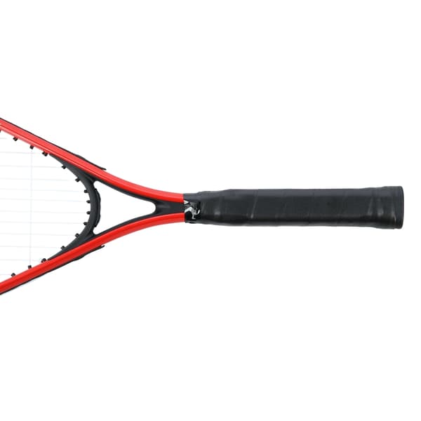 Crossminton-setti, jossa 2 mailaa, sulkapallot, punainen kansi
