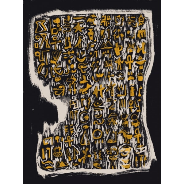 Abstract Symbol Slab - 70x100 cm
