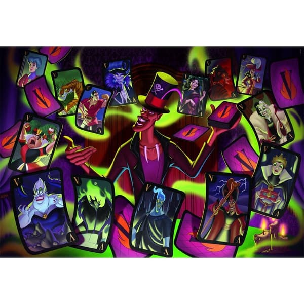 Disney Villains 1500-bitars pussel för vuxna