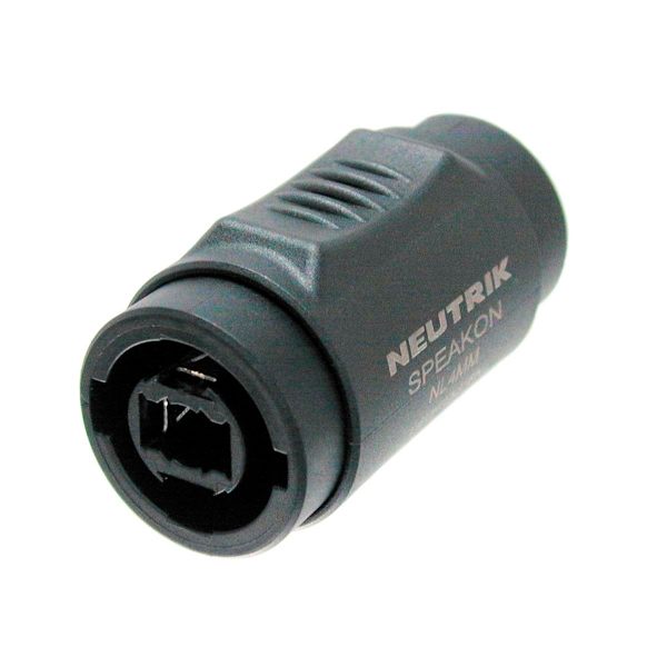 Låsbar 4 polet speakON adapter