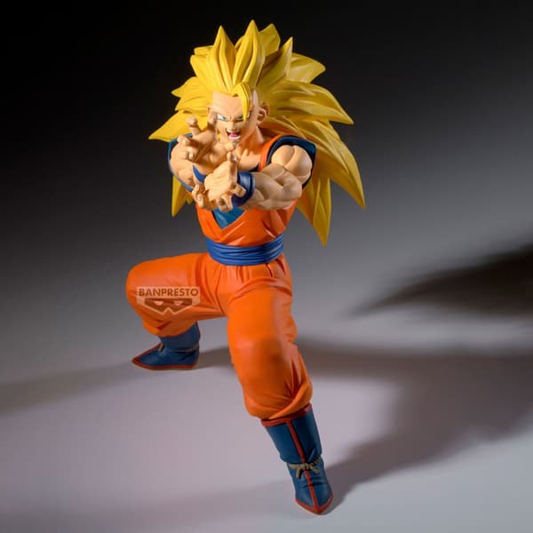 Super Saiyan 3 Goku vs Majin Buu figur, 16 cm samleobjekt