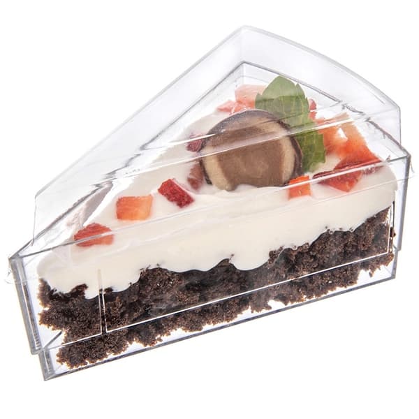 Dessertkoppar med lock, 160 ml, set om 4