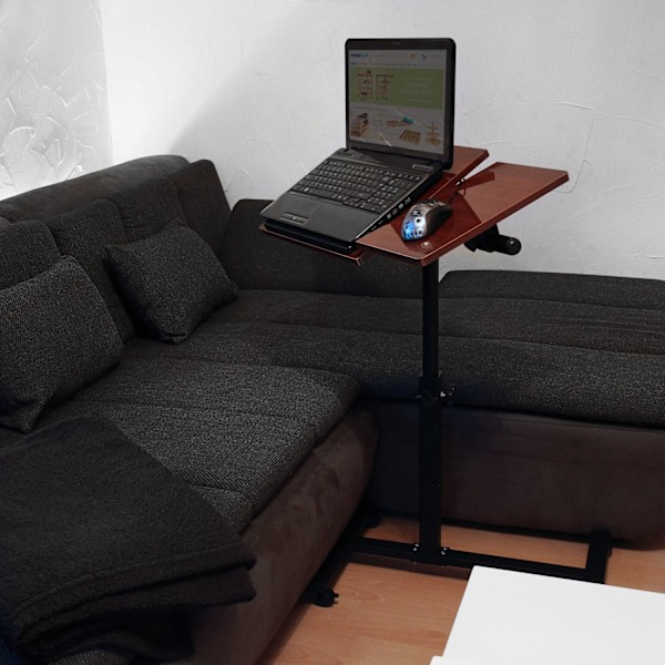 Laptopbord trä justerbar höjd