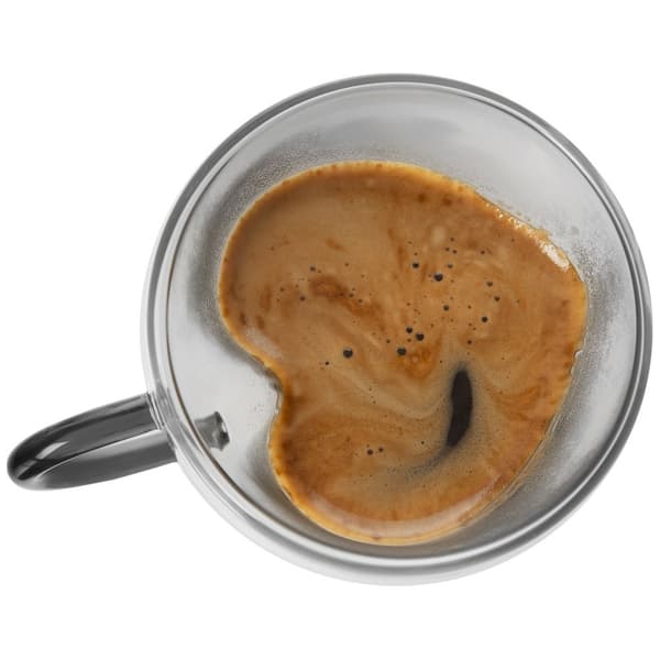 To varmebestandige glas med hjerte, 280 ml - Perfekt til kaffe/te
