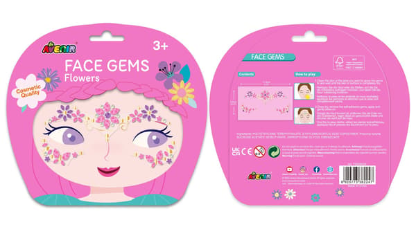 Avenir Face Gems Flower