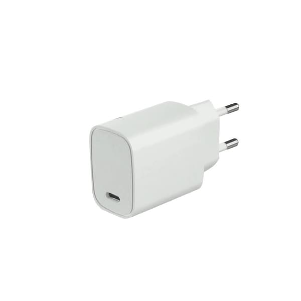 GEAR Oplader 220V 1xUSB-C PD 20W Hvid