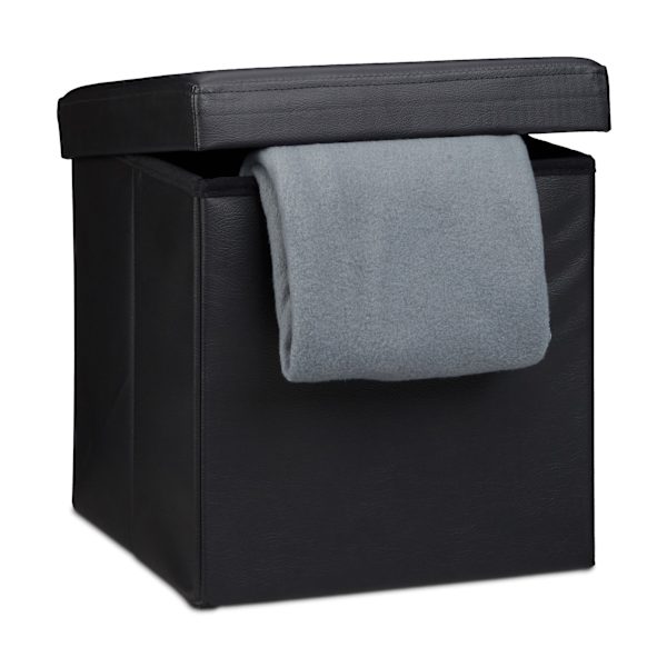 Vikbar pall konstläder