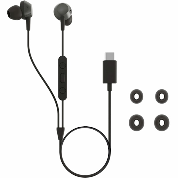 TAE5008BK In-ear kuulokkeet mikrofonilla ja kaukosäätimellä. USB-C-liitin. Musta.
