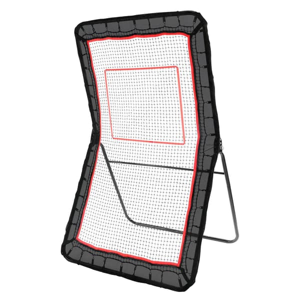 Lacrosse-reboundernät 1,2x2,1 m, justerbart vinkelmål