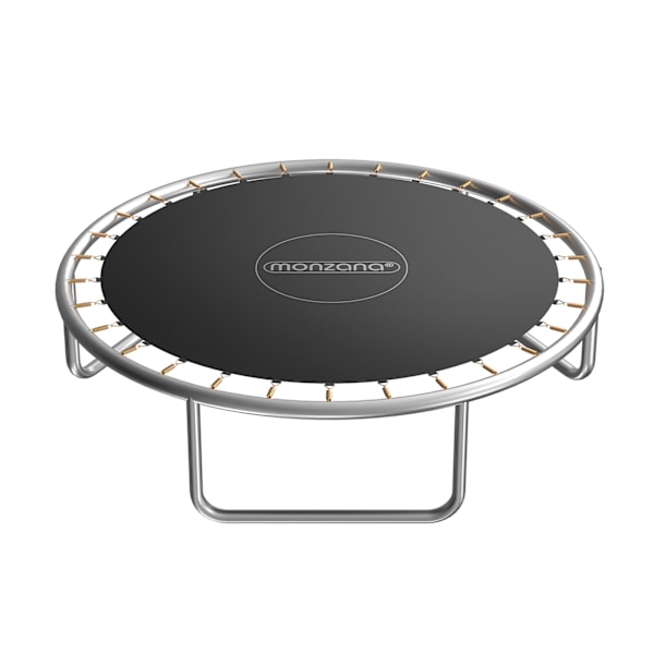 Trampolin hoppemåtte, sort, Ø183 cm, UV-resistent, PP