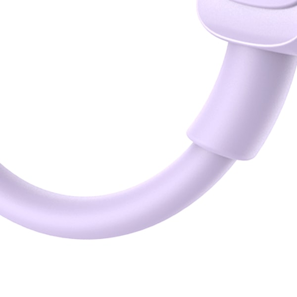 Kabel för iPhone USB-A - Lightning 2.4A 1.2m lila