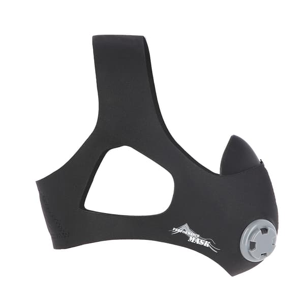 Performance Mask, Full Face, Åndbar, Sort