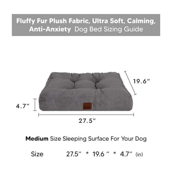 Pet Bed Max Dog M - harmaa