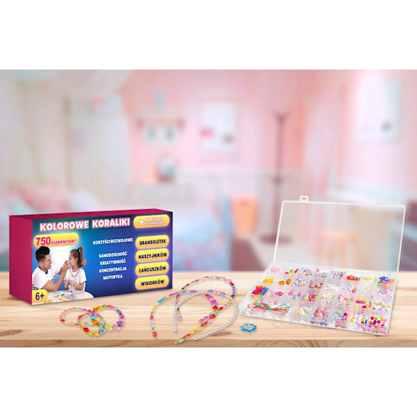 Pärlsmyckeskit för barn – Creative DIY-armbandsset