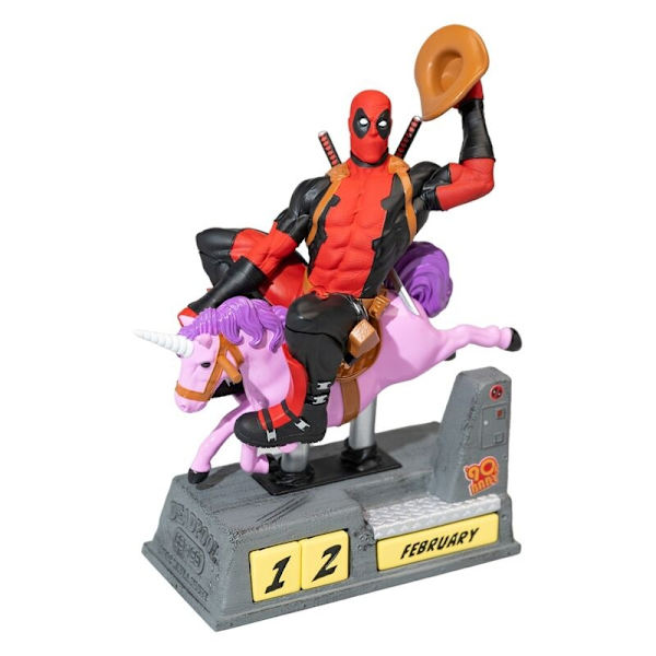 Deadpool 3D evighetskalender för användning året runt