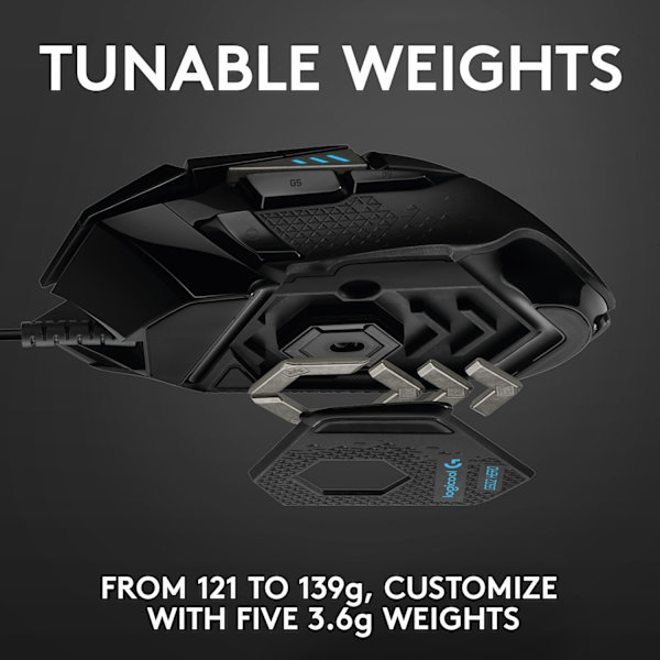 Logitech G502 HERO - gaming mus