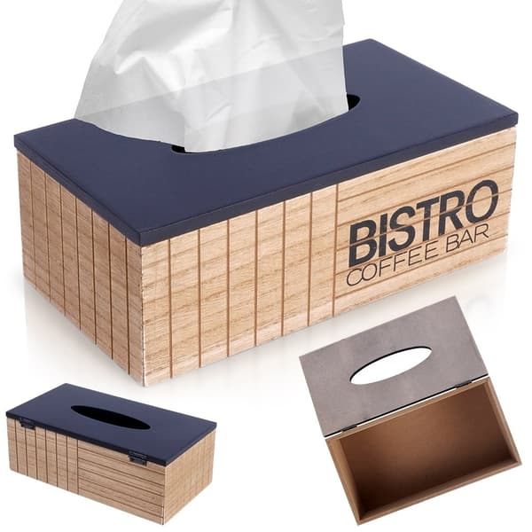 Trendy designet MDF papirholder til væv