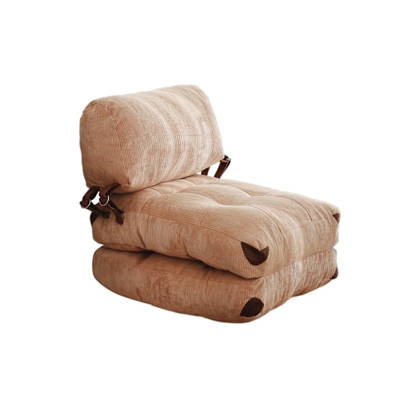 1-sædet sovesofa Fold Kadife - Camel