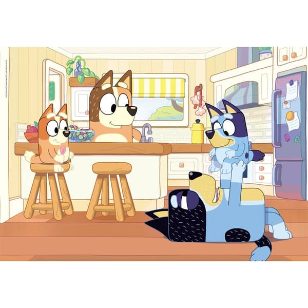 Bluey 104-osainen palapeli lapsille, hauskaa perhetoimintaa
