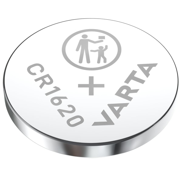 CR1620 3V Lithium Knappcellsbatteri 2-pack