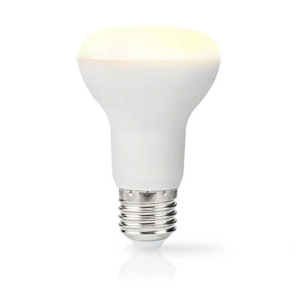 LED Pære E27 | R63 | 8.5 W | 806 lm | 2700 K | Varm Hvid | Retro stil | Klart | 1 stk.