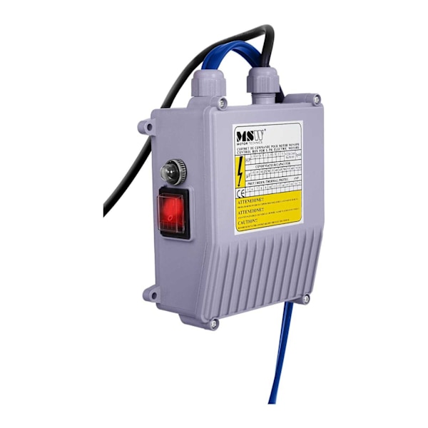 Dränkbar pump för MSW djupbrunn, 3800 L/timme. upp till 39 m
