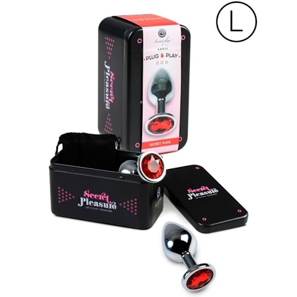 Secretplay - Anal Plug Koko L Punainen