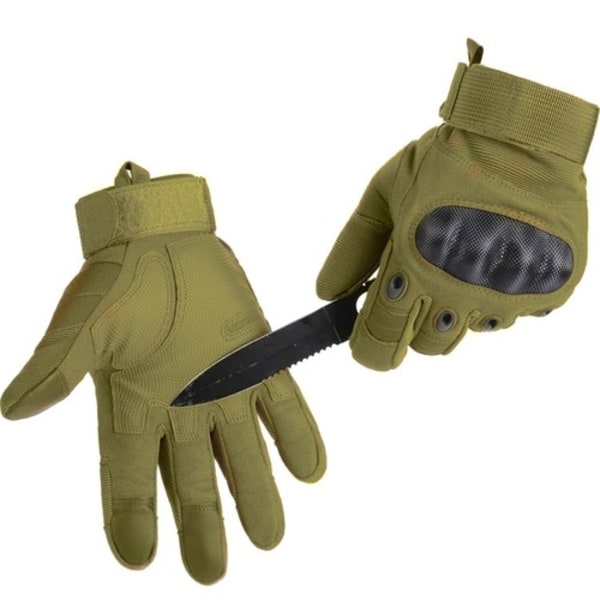 Taktiska handskar L-khaki Trizand 21771