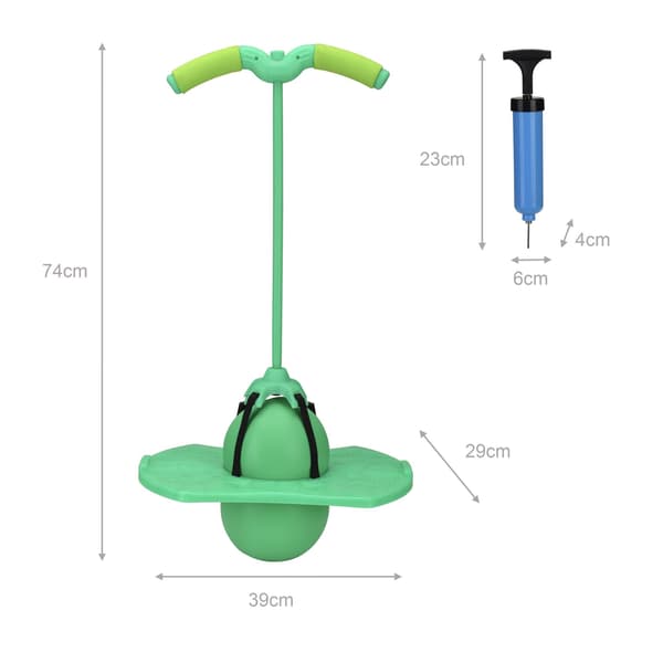 Pogo-pallokeppi lapsille – ulkohyppylelu