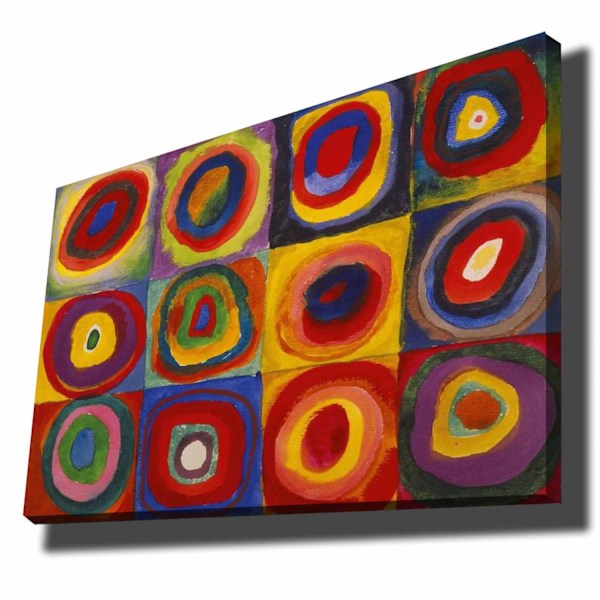 Dekorativt lærredsmaling 70100KANDINSKY008