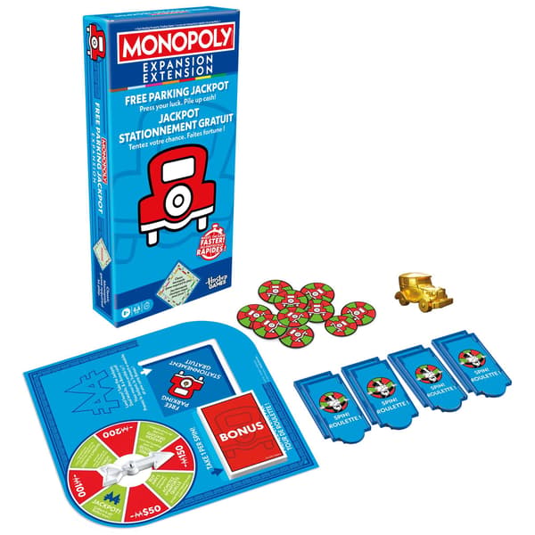 Monopoly Free Parking Jackpot -laajennus – Suomenkielinen versio