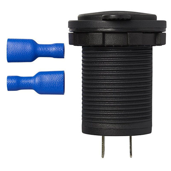 USB-portti kaksinkertainen uppoasennus tyyppi A 2x2100mA 12V/24V