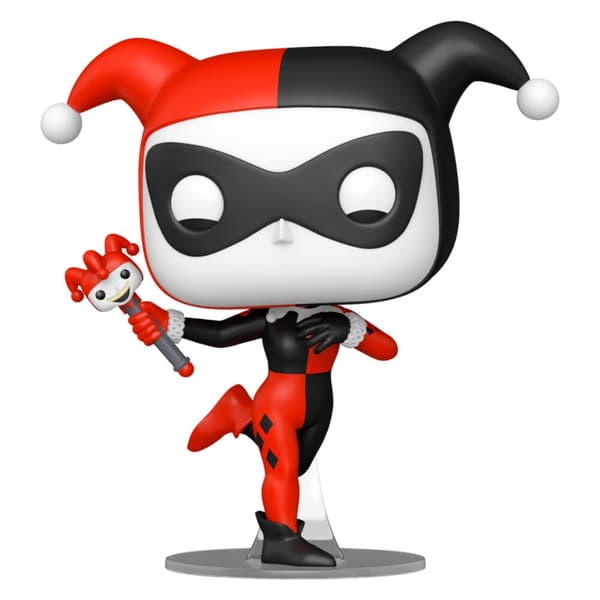 Batman Animated Series Harley Quinn POP figur, 4-tommer samleobjekt