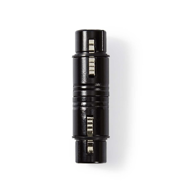 XLR adapteri | XLR 3-Pin naaras | XLR 3-Pin naaras | Niklattu |