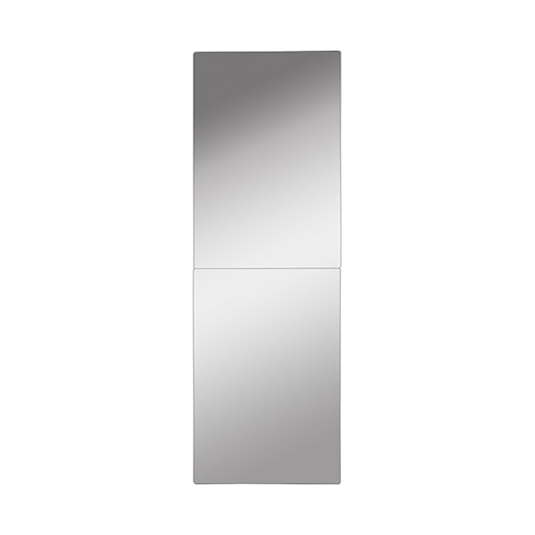 Spegel med Led Belysning Rektangulär - 40 x 120 cm - Vit