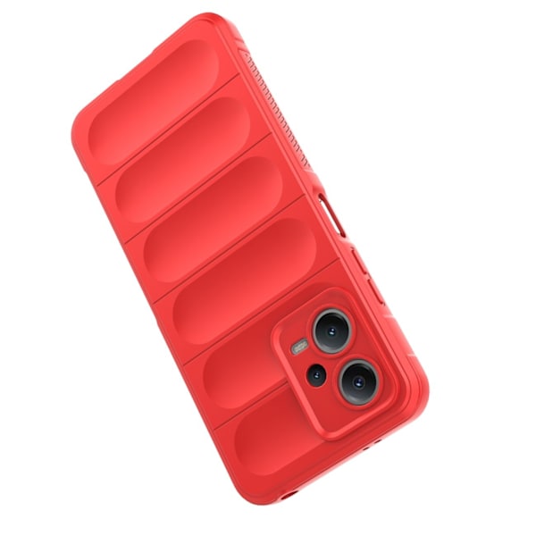 Joustava kuori Xiaomi Redmi Note 12 5G / Poco X5 5G Magic Shield Case punaiselle