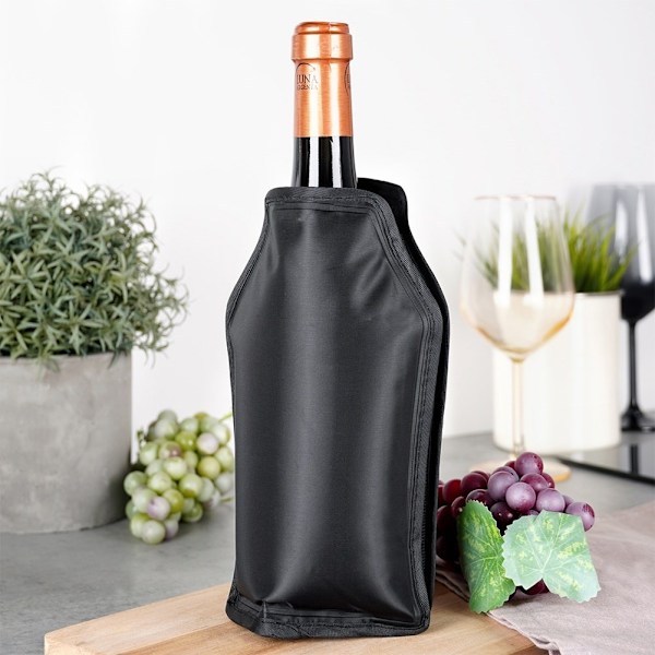 Flexibelt kylskydd för vin- och champagneflaskor