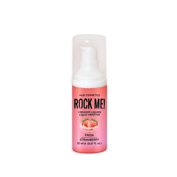 Rocka mig! Liquid Vibrator Strawberry 20 ml