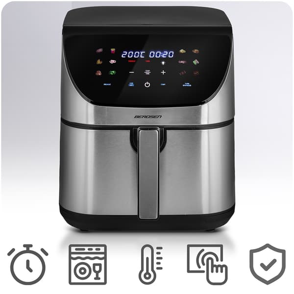 Airfryer Berdsen BD-659 sølv
