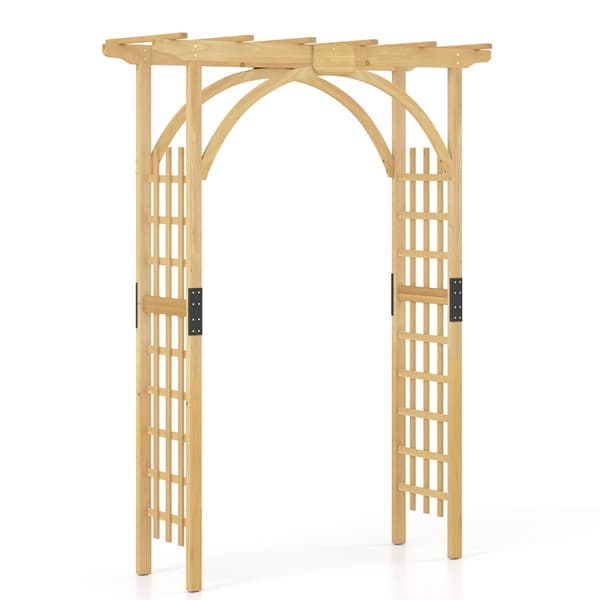 Trädgårdsbåge för klätterväxter, 213 cm hög