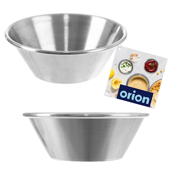 Perfekt lille skål i rustfrit stål til saucer og snacks