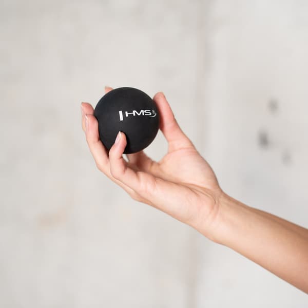 Svart massageboll, singel – HMS