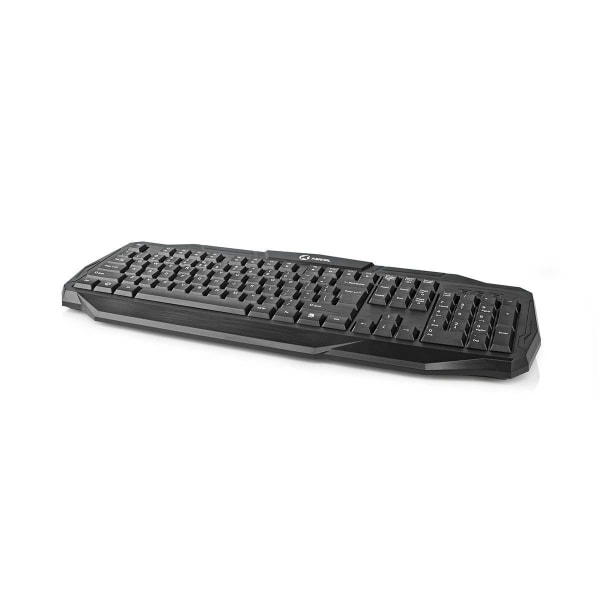 Wired Gaming Keyboard | USB 2.0 | Membrane Nøgler | LED | US int