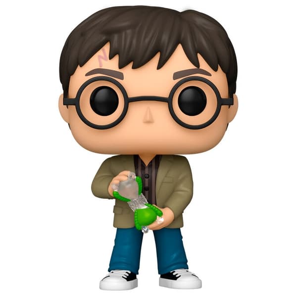 Harry Potter popfigur - Harry med timeglas samleobjekt
