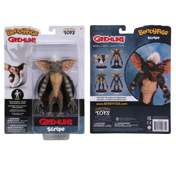 Gremlins Stripe Bendyfigs formbar figur 15 cm